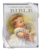 A Catholic Baby's Baptismal Bible