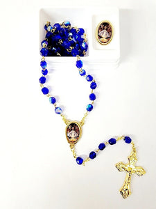 Saint Rosary Set with Pin (MORE SAINTS)