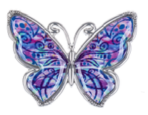 Miracle of Each Day Butterfly Pocket Charm