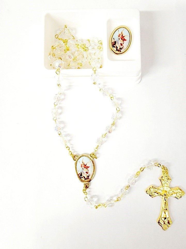 Saint Rosary Set with Pin (MORE SAINTS)