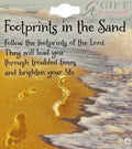 Footprints in the Sand Pin