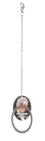 Memorial Graduation Cap Charm