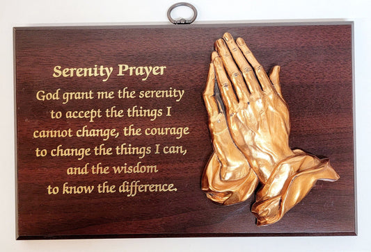 Serenity Prayer Wall Plaque