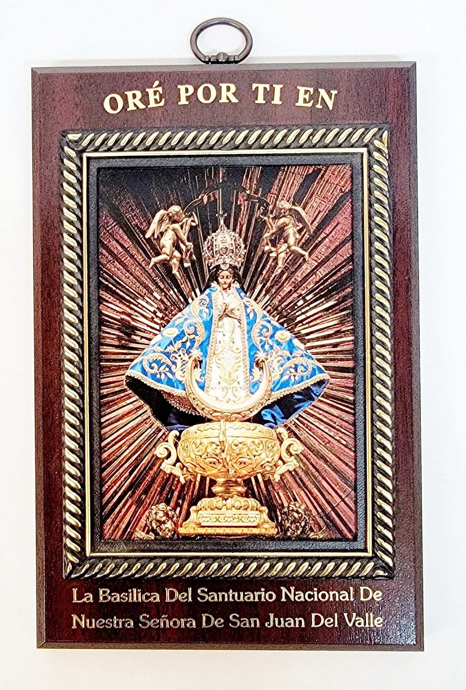 Ore Por Ti Plaque