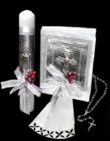 English First Communion Cross Set (MORE STYLES)