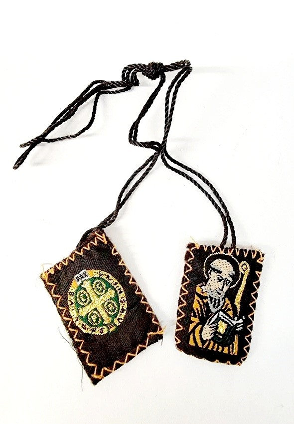 Medium Saint Benedict Cloth Scapular