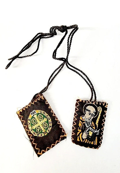 Medium Saint Benedict Cloth Scapular