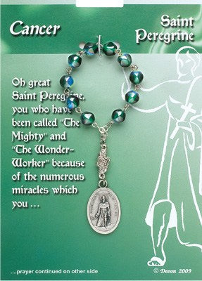 Cancer One Decade Rosary / Saint Peregrine
