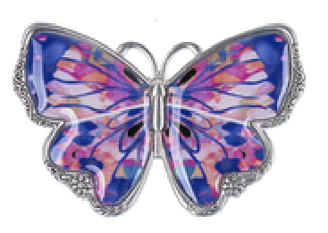 Miracle of Each Day Butterfly Pocket Charm