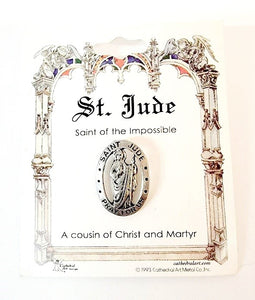 Saint Jude Pray For Us Pin