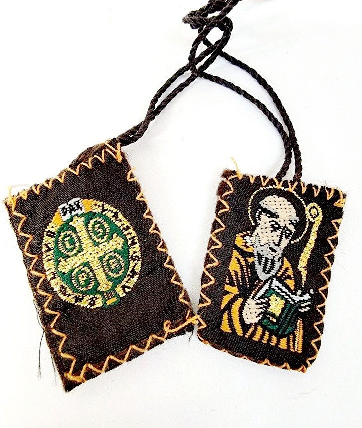 Medium Saint Benedict Cloth Scapular