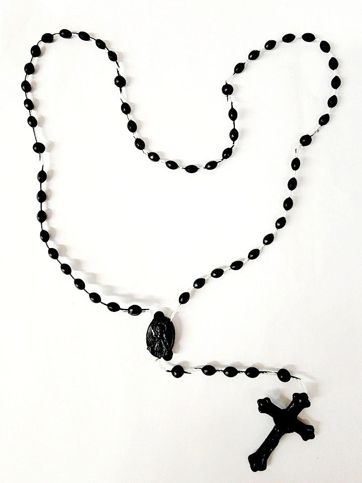 Plastic Cord Rosary (MORE COLORS)