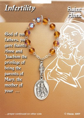 Infertility One Decade Rosary / Saint Anne