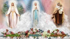 4x7 Three Ladies LED Candle (Lourdes/Mount Carmel/Good Help)