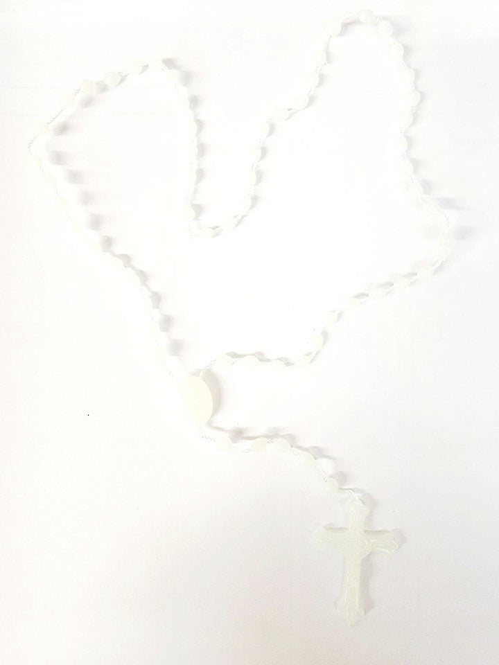 Plastic Cord Rosary (MORE COLORS)