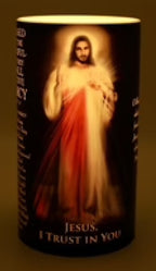 4x7 Divine Mercy LED Candle