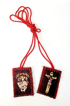 Medium Blood of Christ Cloth Scapular