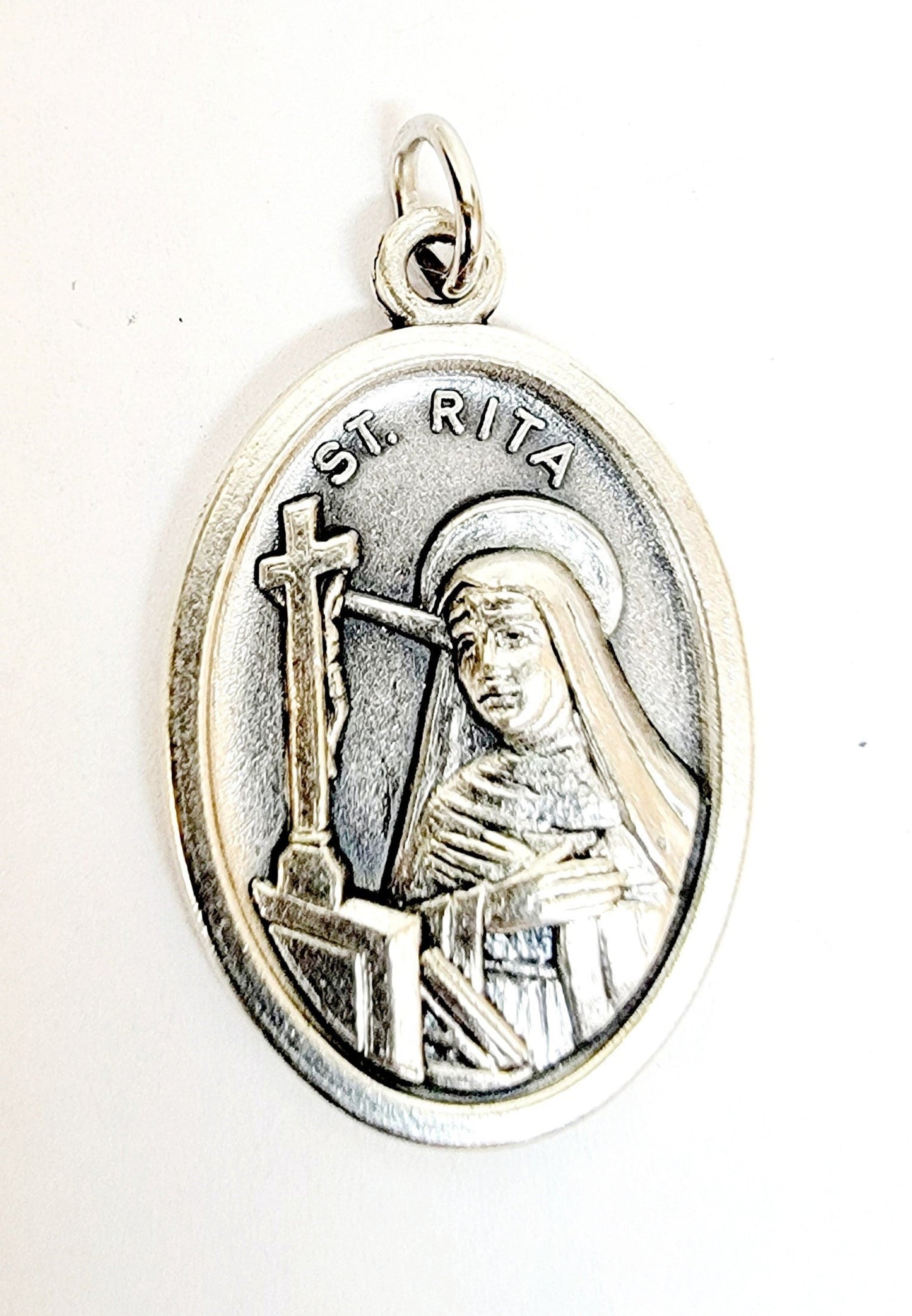 1" Oxidized Medal (MORE SAINTS)