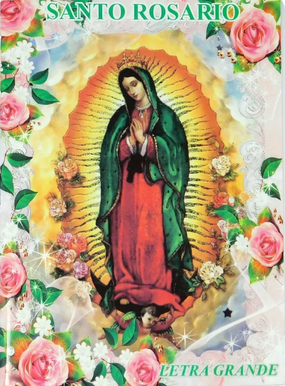 Santo Rosario Letra Grande