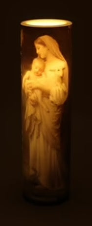Our Lady of Innocence LED Candle
