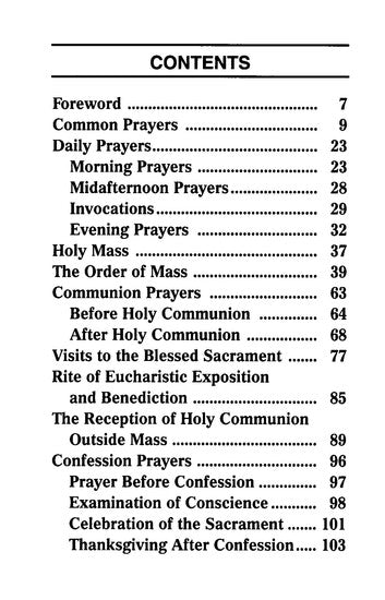 Catholic Book of Prayers