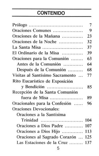 Libro Catolico De Oraciones