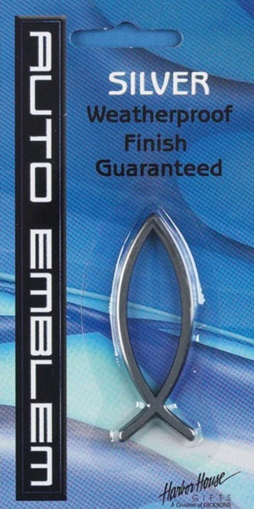 Small Ichthus Auto Emblem