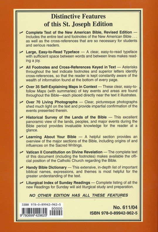 The New American Bible Revised Edition