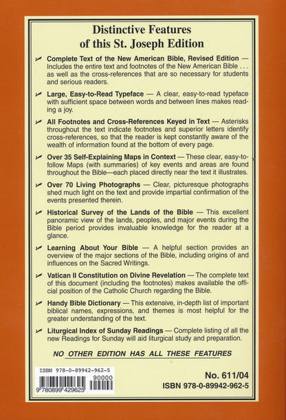The New American Bible Revised Edition