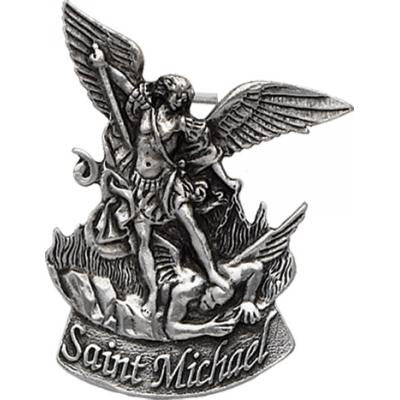 Saint Michael Car Visor Clip