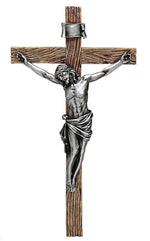 8.5" Wall Crucifix (MORE COLORS)