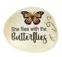 Whisper I Love You Butterfly Memorial Stones