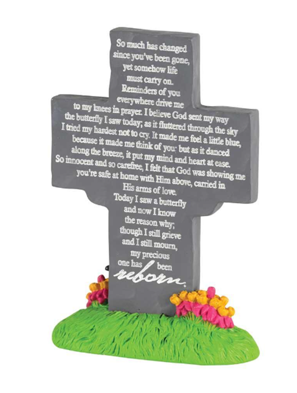 Bereavement Butterfly Tabletop Cross