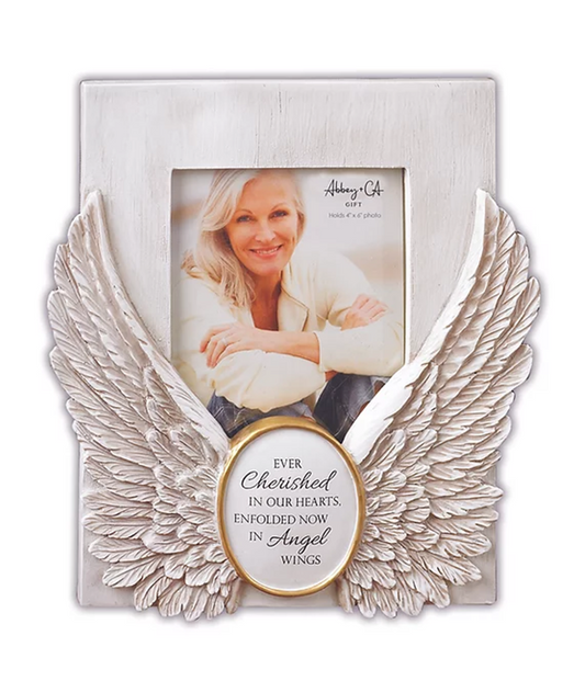 Angel Wing Memorial Frame